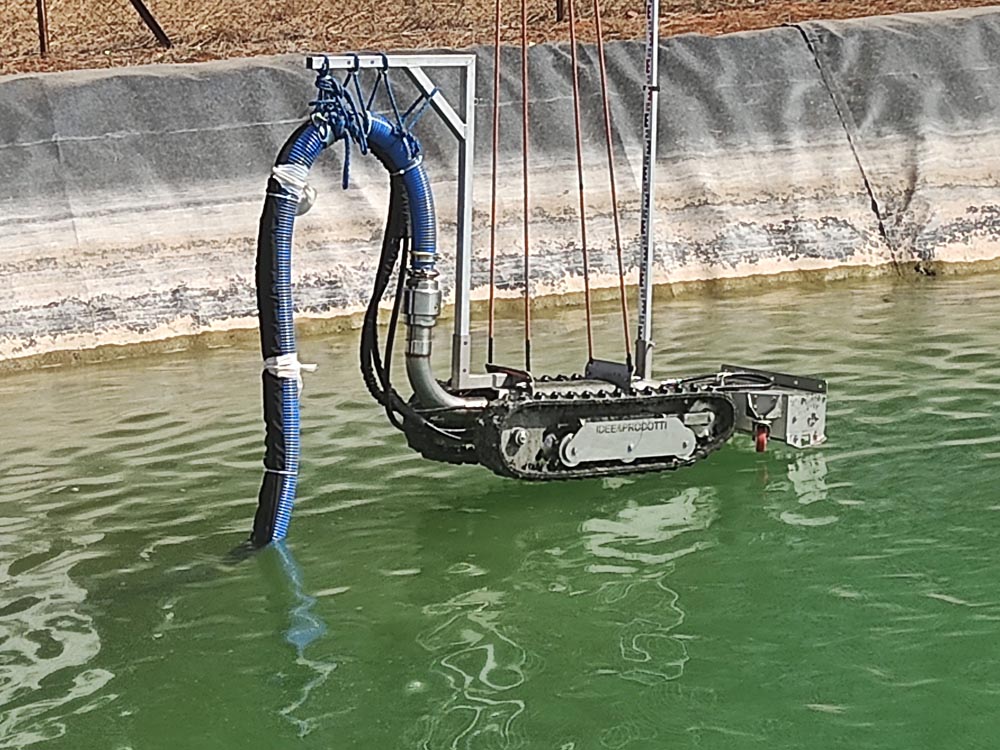 Apneo-mini robot-pulizia laghi artificiali per irrigazione