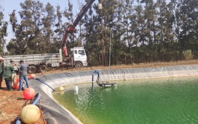 Il mini robot per la manutenzione dei laghi artificiali e bacini idrici