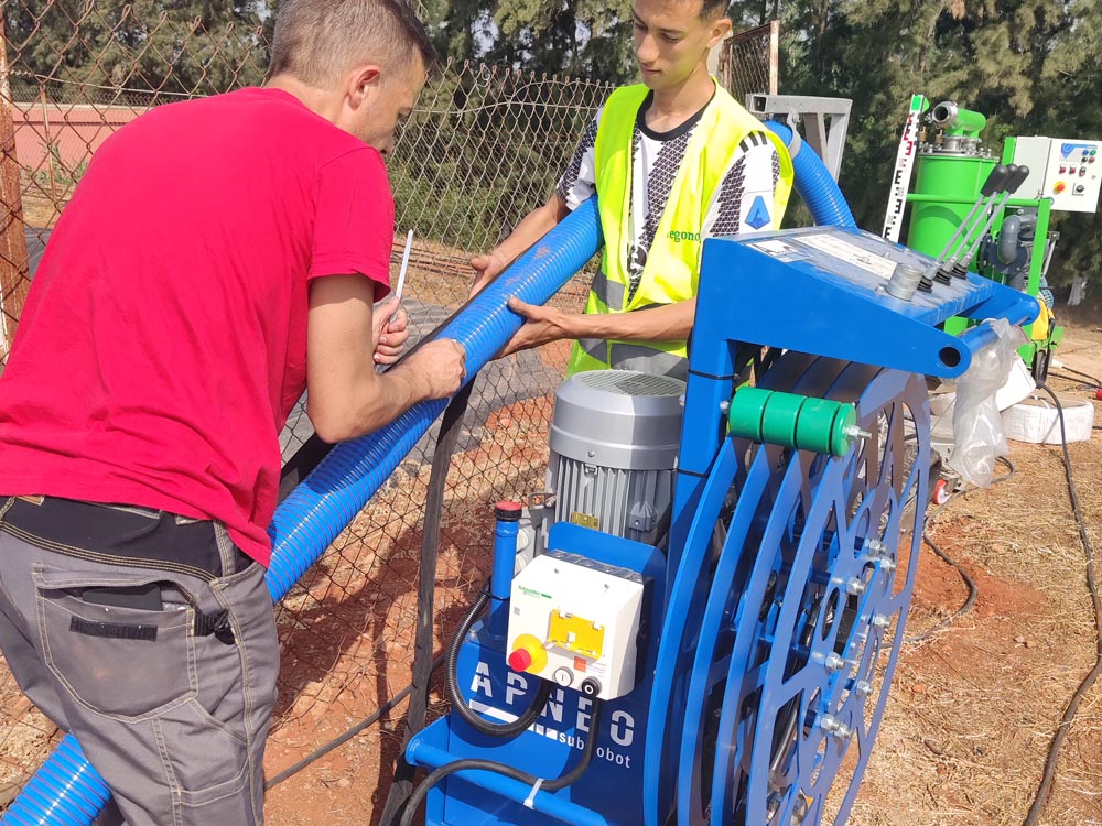 mini robot Apneo-pulizia lago artificiale per irrigazione