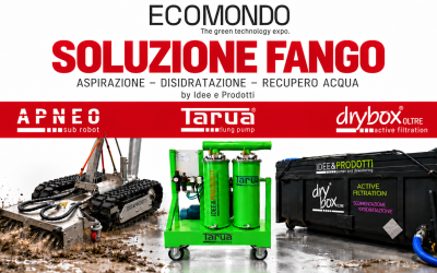 Ecomondo 2026: SOLUZIONE FANGO per l’industria e l’ambiente